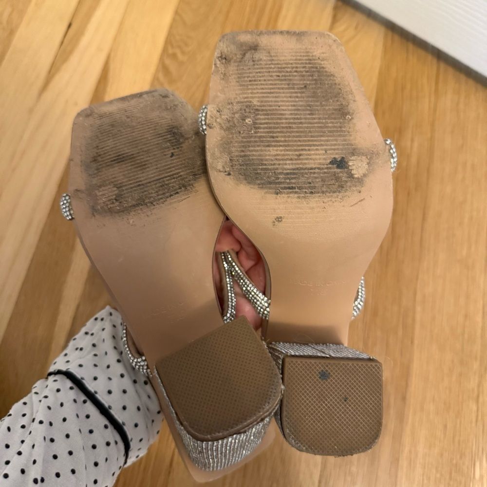 Steve Madden Blaker Slide Square Toe Block Heel R… - image 6